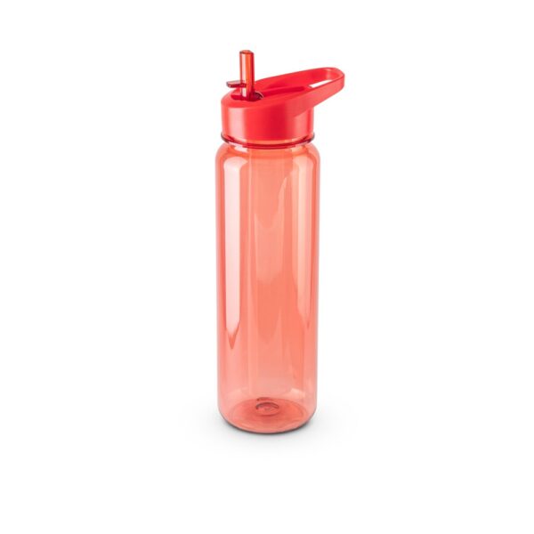 GILMORE. Recyklovaného PET (100% rPET) sportovní láhev s lesklým průsvitným povrchem 750 ml