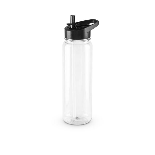 GILMORE. Recyklovaného PET (100% rPET) sportovní láhev s lesklým průsvitným povrchem 750 ml