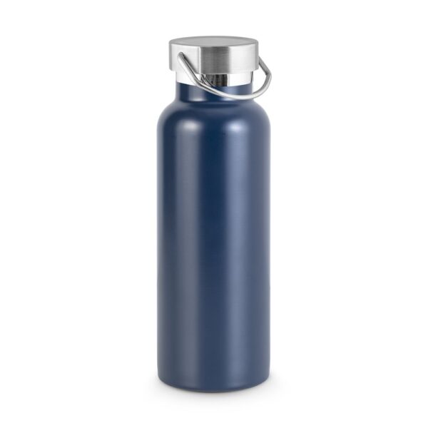 DUPLANTIS. Láhev z nerezové oceli (36% recyklace) s vakuovou izolací 810 ml - Námořnická modrá, 810 ml