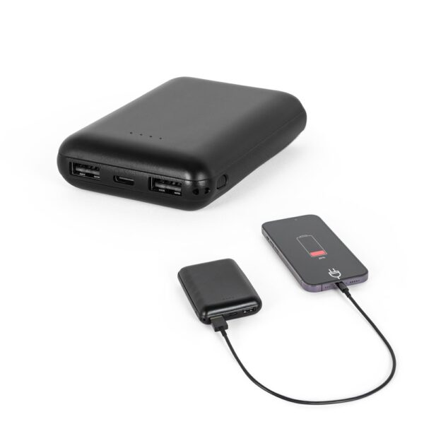 LEAKEY 8. Powerbanka 8 000 mAh ve recyklovaného ABS (100% rABS)