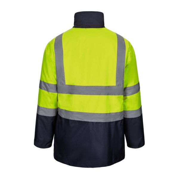 VL JUNO LARGE. Dvoubarevná parka 4v1 (180g/m²), z polyesteru (100%) s PU zátěrem