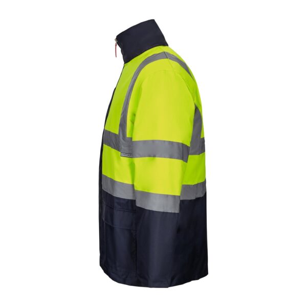 VL JUNO LARGE. Dvoubarevná parka 4v1 (180g/m²), z polyesteru (100%) s PU zátěrem